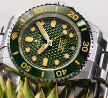 Revelot Hexmariner 39 Durian : une montre dédiée au Roi des Fruits en Asie