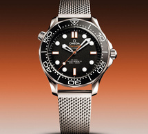 Omega Seamaster : une Diver 300M aux accents orange très "plongée"