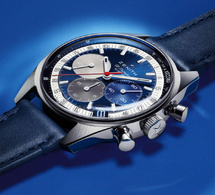 Zenith Chronomaster El Primero : en livrée bleue