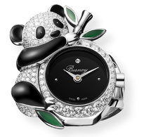 Berney : son panda montre-bague en or, diamants et émail grand feu en lice pour le GPHG 2025