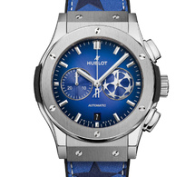 Hublot Classic Fusion Chronograph UEFA Champions League Titanium : dix ans déjà