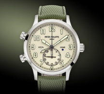 Patek Philippe : une nouvelle Calatrava Pilote Travel Time avec cadran ivoire
