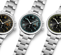 Nomos Neomatik Worldtimer : une ville la nuit...