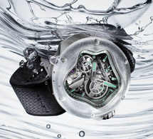 Hublot MP-17 Meca 10 Arsham Splash Titanium Sapphire : montre goute d'eau Hublot MP-17 Meca 10 Arsham Splash Titanium Sapphire : montre goute d'eau