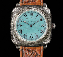 Ralph Lauren American Western Turquoise Dial : wild wild west !