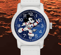 Fossil : une montre Mickey Mouse astronaute en édition limitée à 1.008 exemplaires