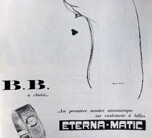 Quand Brigitte Bardot devenait l'égérie de la fameuse Eterna Golden Heart !