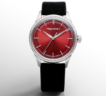 La Pequignet Royale Paris 36 mm se pare de diamants