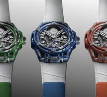 Big Bang Tourbillon Novak Djokovic "Goat edition" : un trio pour chaque surface