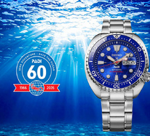 Seiko Prospex : une montre qui célèbre les 60 ans de PADI et dix ans de collaboration