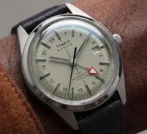 Timex Marlin Jet Titanium GMT : quand le titane a l'âme voyageuse
