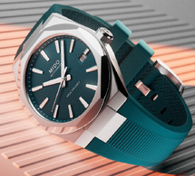 Mido Multifort 8 One Crown : cadran "midnight green"