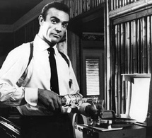 James Bond contre Dr No : Sean Connery porte une Gruen Precision 510 en or jaune