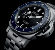 Panerai PAM01756 : la premier Submersible de 44 mm avec bracelet métal