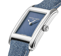 Frédérique Constant Classics Carrée Denim : à l'heure du jean