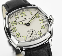 Hamilton American Classic Cushion : le retour de la petite montre mécanique pour hommes