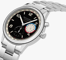 Nomos Club Sport neomatik Worldtimer Dark : le temps universel en mode nocturne
