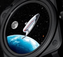 Bell &amp; Ross BR-03 Space Mission : le temps orbital