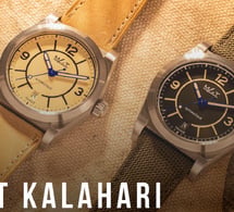 MAT Kalahari : une montre dédiée aux grands espaces sauvages avec Philippe Bourseiller