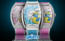 Franck Muller Vanguard Smurfette : une Schtroumpfette au poignet