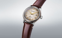 Seiko : un bracelet en cuir upcyclé inspiré des mocassins Regal