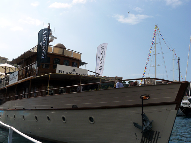 Blancpain : Monaco Yacht Show, une passion partagée pour la mer...